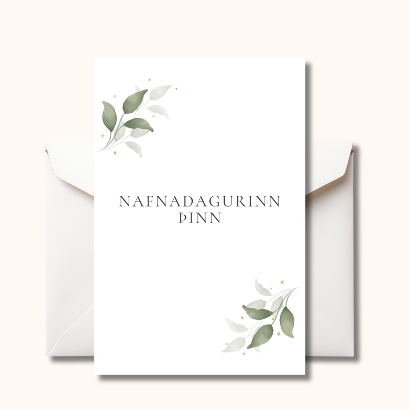 Kort - Nafnadagurinn þinn