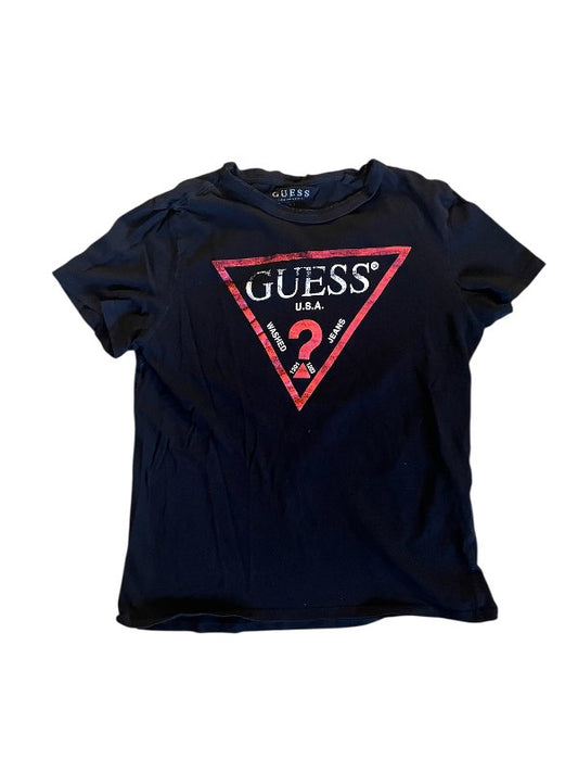 GUESS svartur bolur