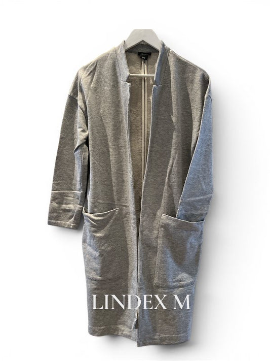 Lindex grá jakkapeysa