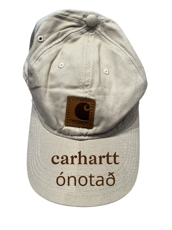 Carhartt ljós derhúfa Ónotuð