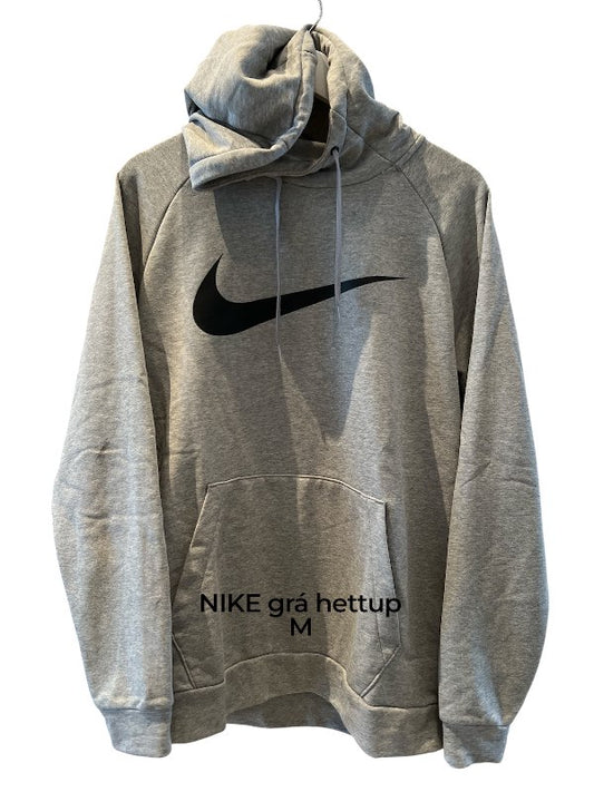 NIKE grá hettup M