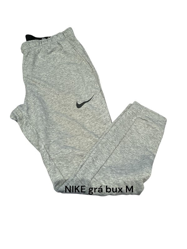 NIKE gráar buxur M