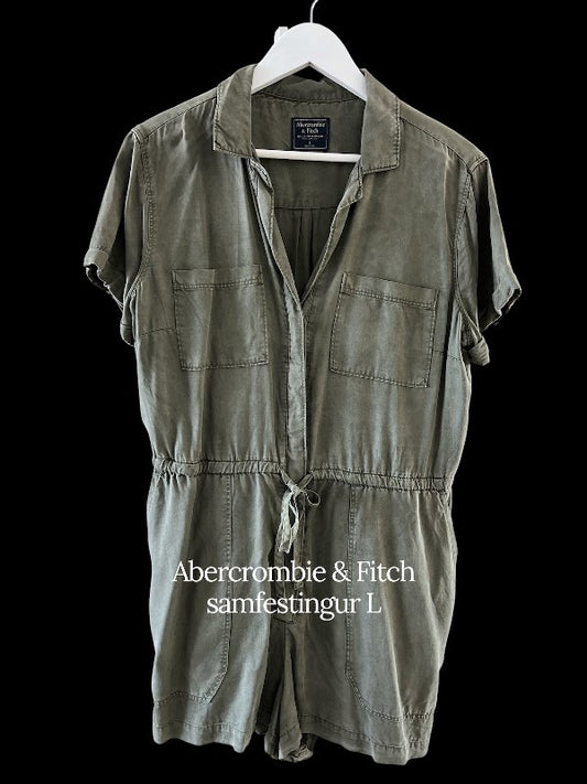 Abercrombie&Fitch græn samfest