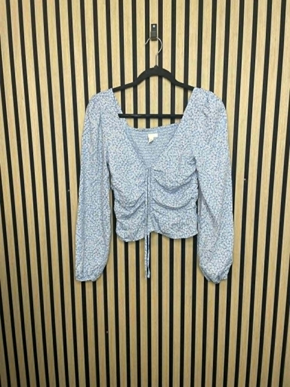 H&M blóma skyrta