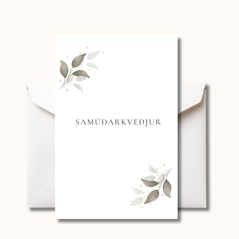 Kort - Samúðarkveðjur