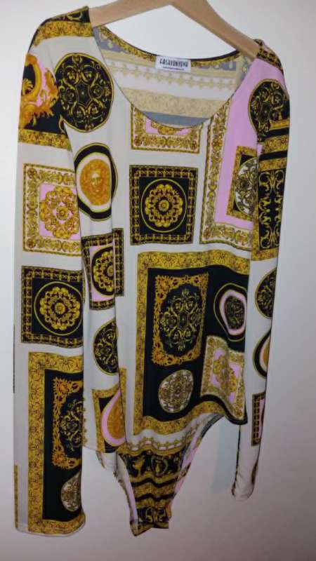 Samfella ljós/gull/sv/bleik