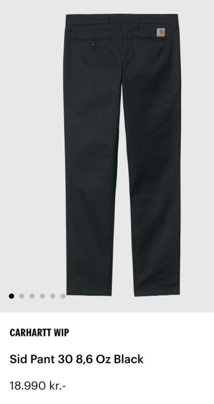 Carhartt Wip Svartar