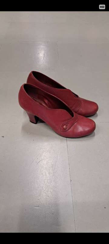 * Hælaskór  BRONX rauðir