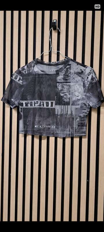 $ Bolur stuttur sv/grár sparí