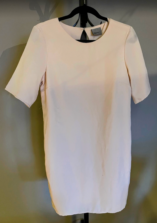 VeroModa chiffon kjóll fölbleikur