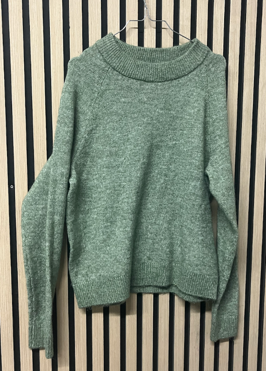 Ljósgræn prjónapeysa Vero Moda