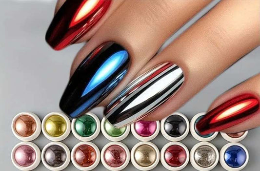 Magic mirror Crome glitter