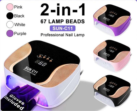 Sun C11 uv/led lampi