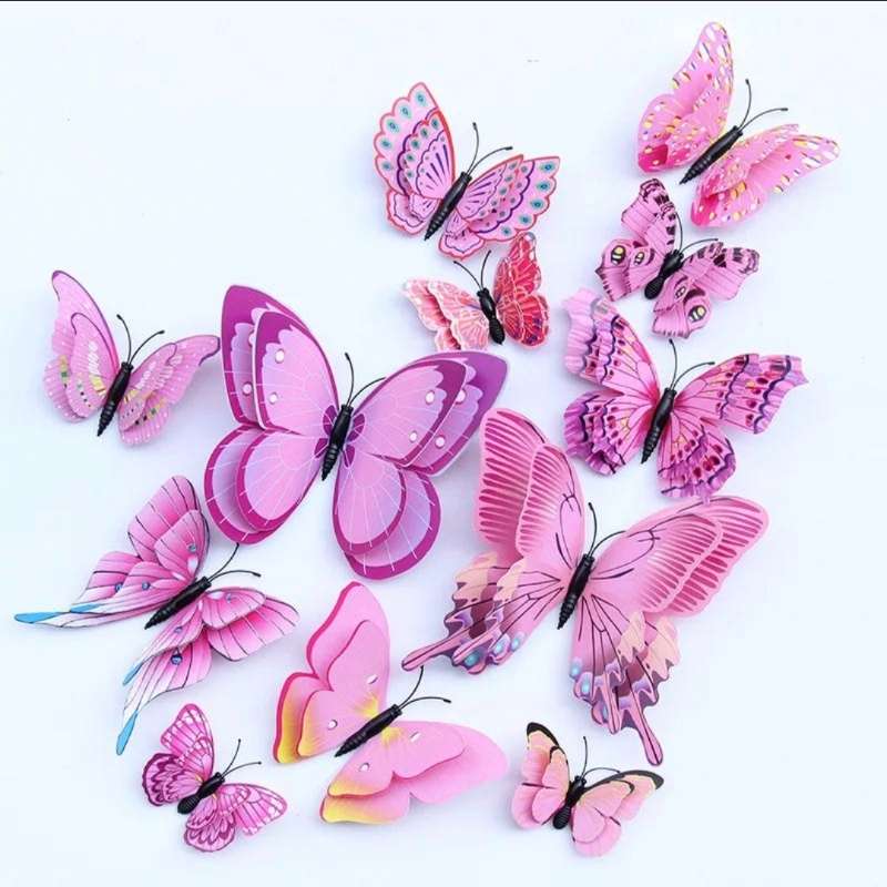 3D Wall Butterfly's