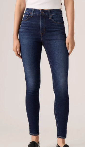 Levis high rise skinny