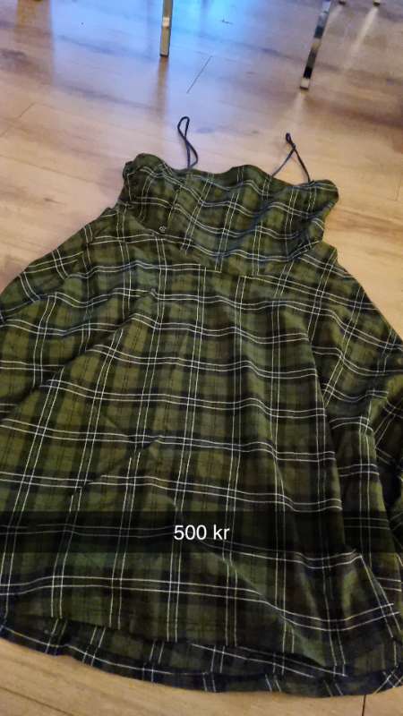 Grænn kjóll