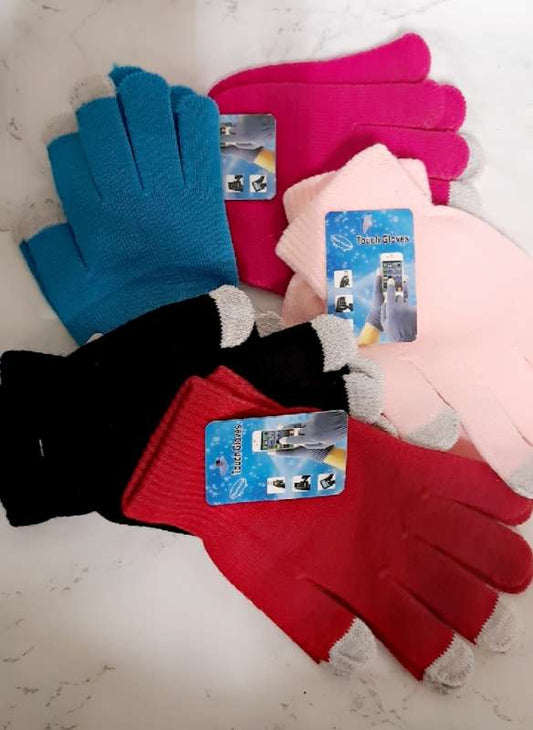 Fingravettlingar touch screen