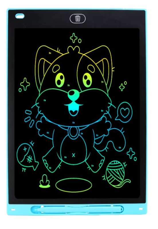 Teiknitafla 12" marglita-blá