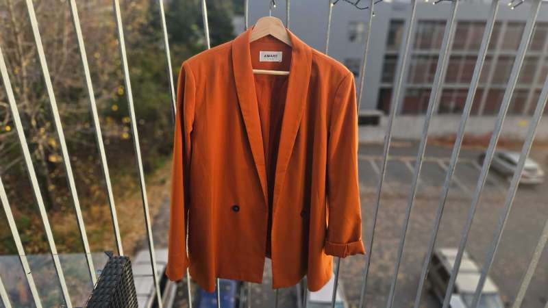 Aware blazer dökk karrýgulur