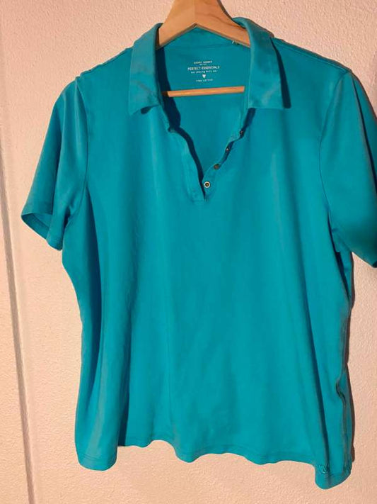 Ljósblár stuttermabolur Gerry Weber