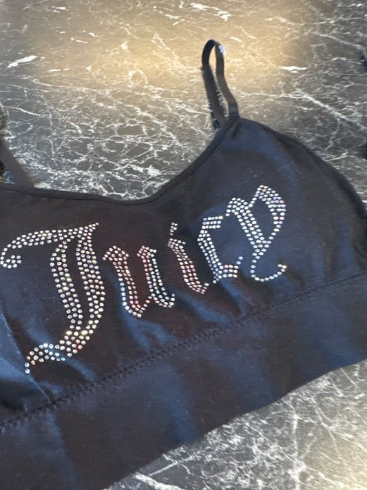 Juicy Couture toppur svartur