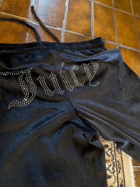 Juicy Couture svartar buxur