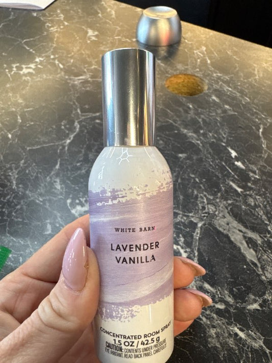 Lavender vanilla room sprey