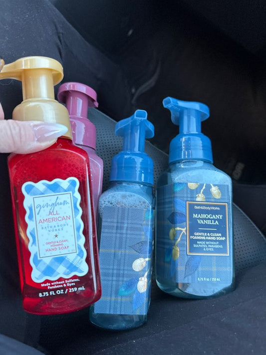 Bath and body handsápa