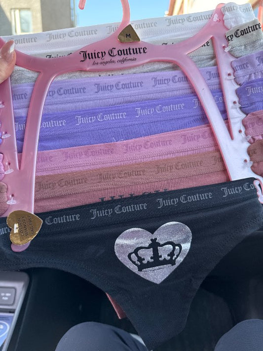 Juicy Couture 7 stk nærbuxur