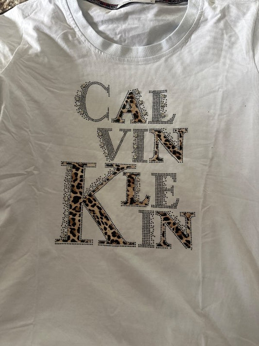 Calvin white T-shirt