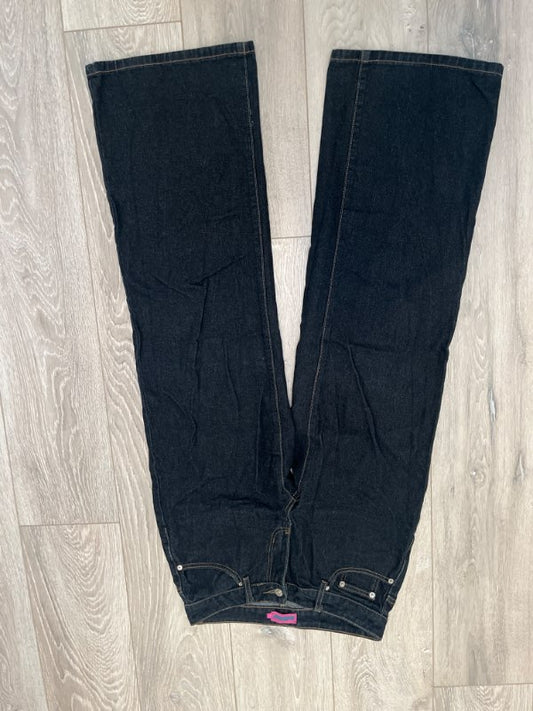 Edikted dark blue jeans