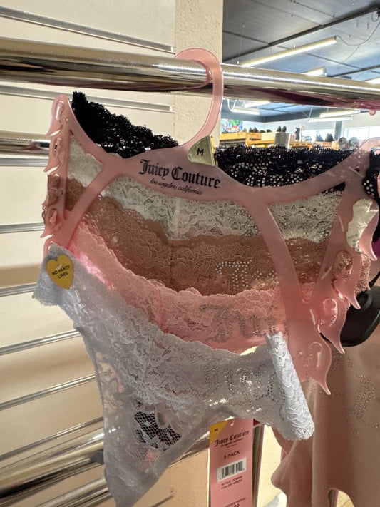 Juicy Couture 5 stk nærbuxur