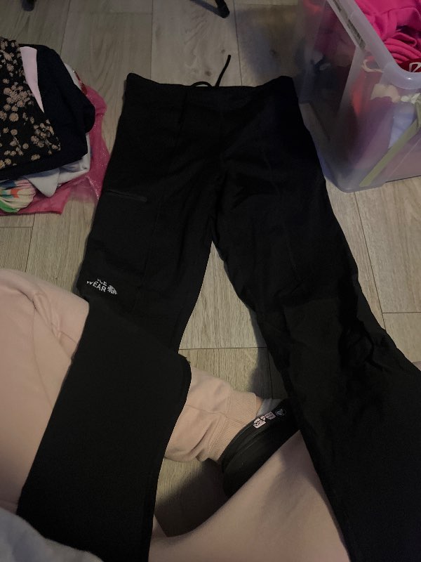 Svartar Icewear útibuxur