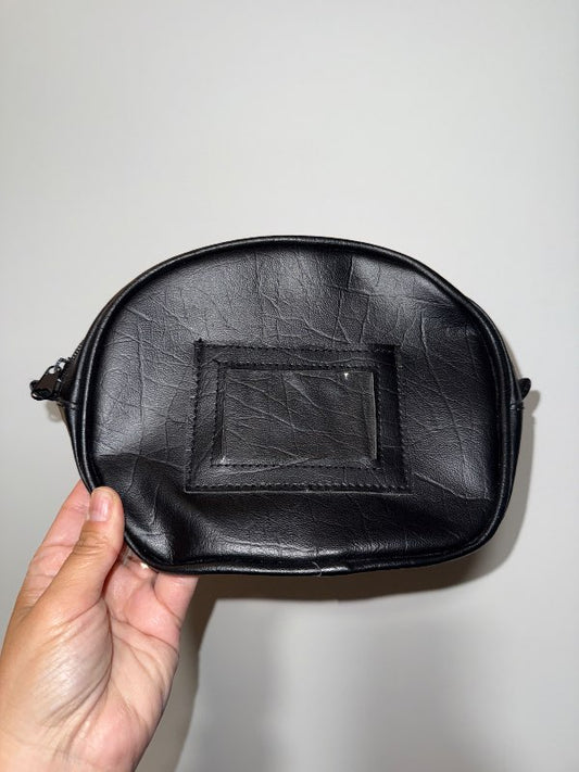 Black makeup bag