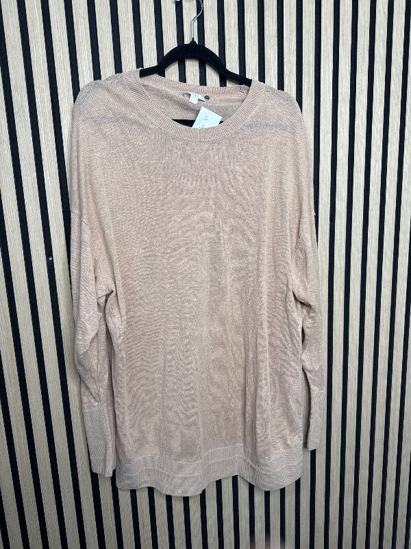 Cos 100% linen beige sweater
