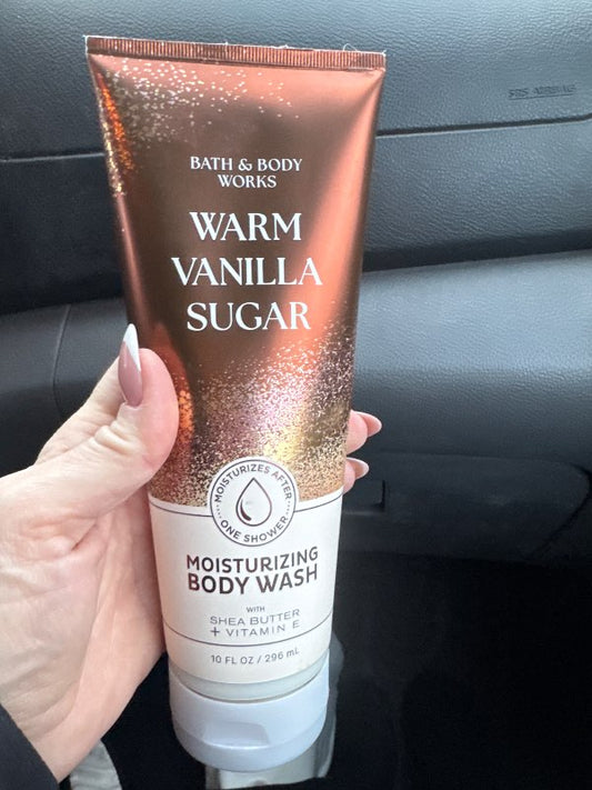 Warm vanilla sturtusápa