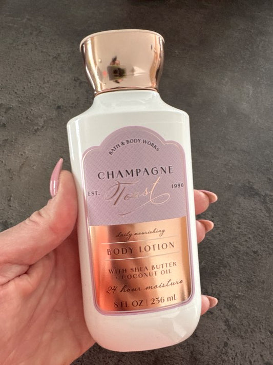 Champagne toast bodylotion
