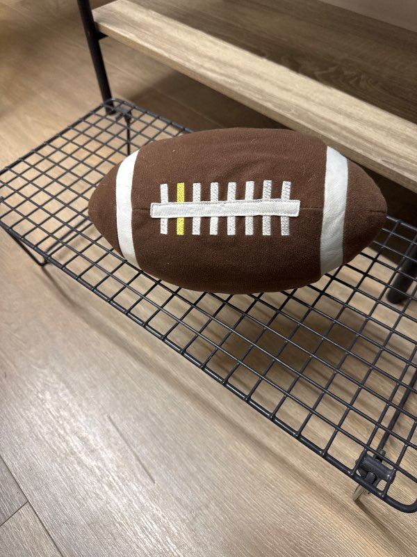 Rugbybolti púði