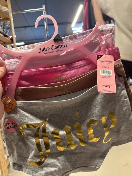 Juicy Couture 5 stk nærbuxur