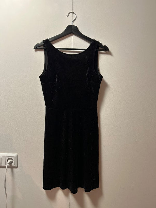 H&M velur kjóll