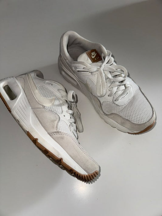 Nike air max hvítir/beige
