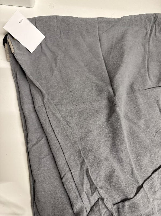 2 pc grey pillow cases