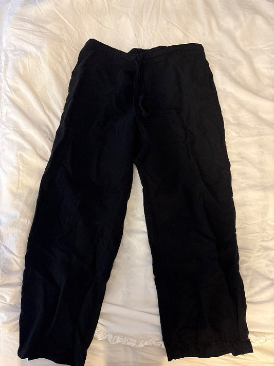 Zara svartar buxur