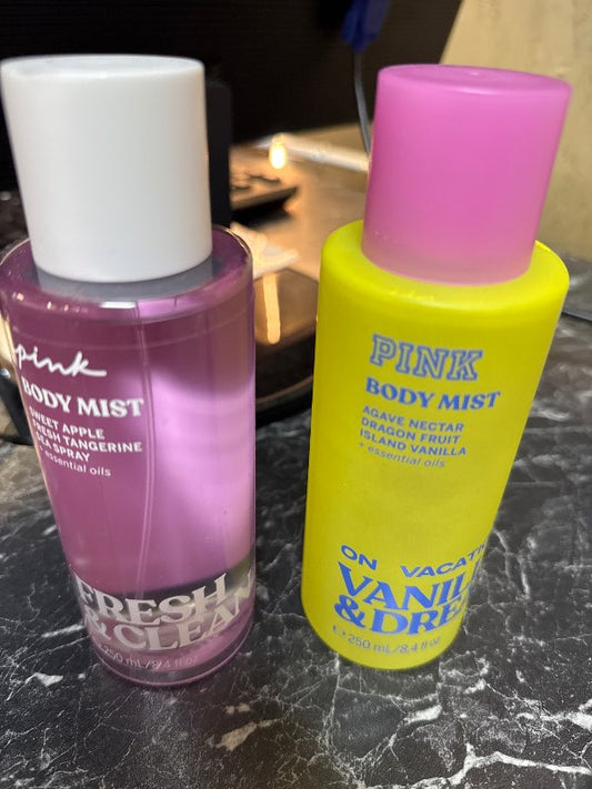 Pink sprey