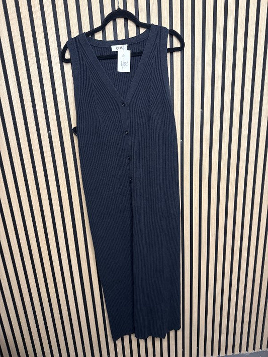 COS long black dress