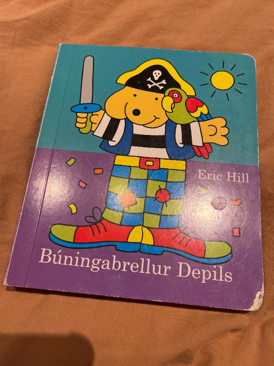 Búningabrellur bòk