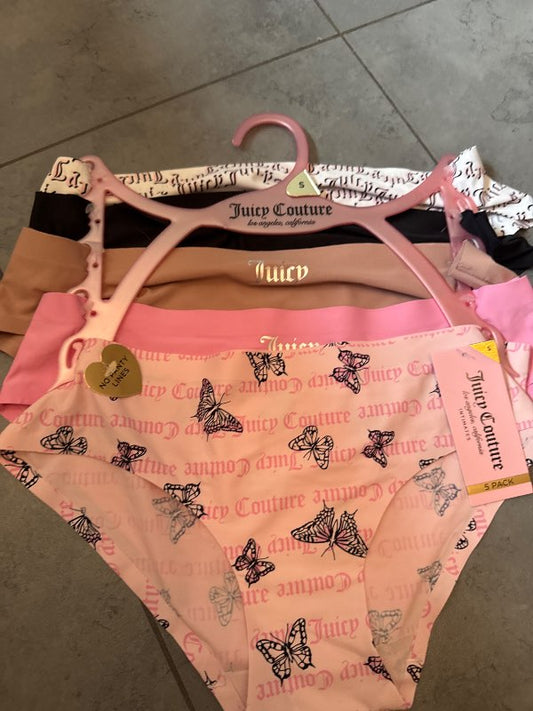Juicy Couture 5 stk nærbuxur
