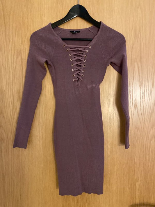 Lilac peysukjóll
