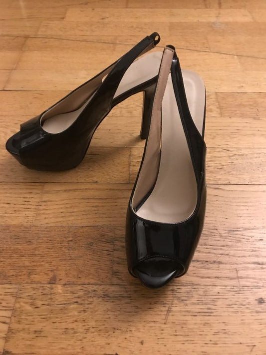 Svartir heels