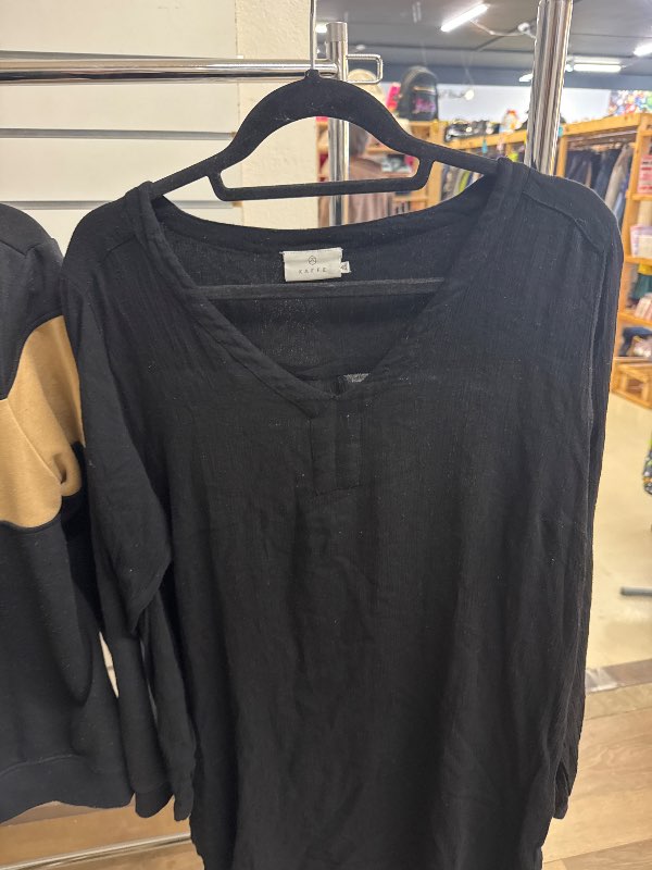 Kaffe blússa svört